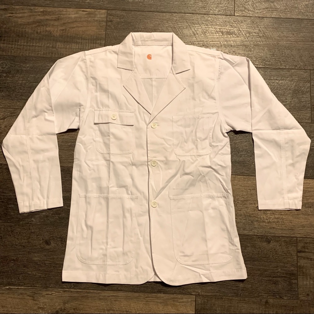 NEW CARHARTT WHITE LAB COAT